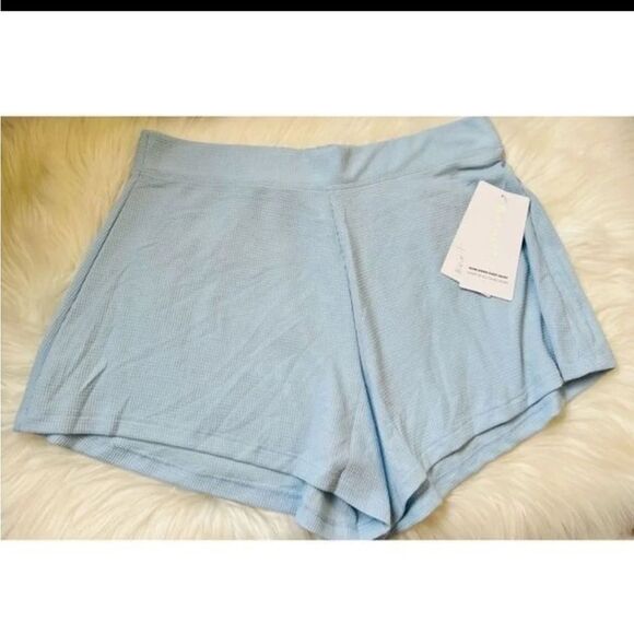 Athleta Wind Down Light Blue Sleep Short! - Picture 3 of 4